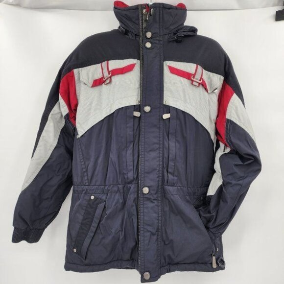 FERA Men's Black Ski Jacket Vintage Snowboard Size Small EUC - Picture 2 of 14